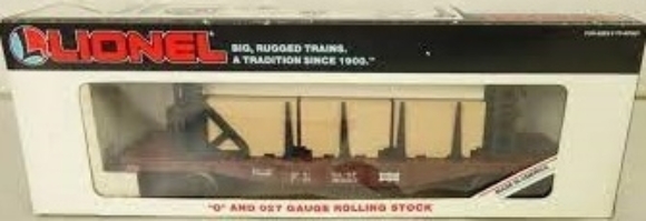Picture of Frisco Bulkhead Flatcar w/wood load
