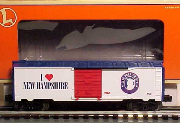 Picture of I Love New Hampshire Boxcar