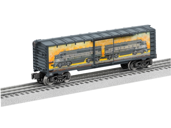 Picture of Angela Trotta Thomas New York Central Boxcar