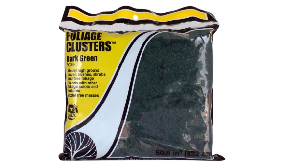 Picture of Foliage Clusters Dark Green Bag