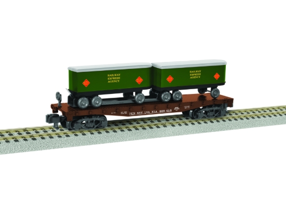 Picture of Pennsylvania Flatcar w/REA Piggyback Trailers