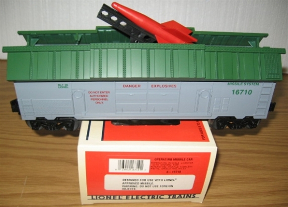 Picture of U.S. Army Missile Launch Boxcar 