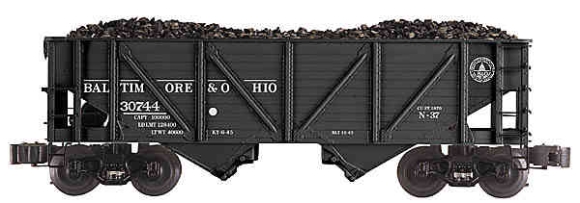 Picture of K-Line Baltimore & Ohio Outside Braced Die-Cast Hopper Car