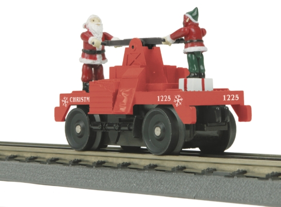 Picture of Christmas Operating Handcar