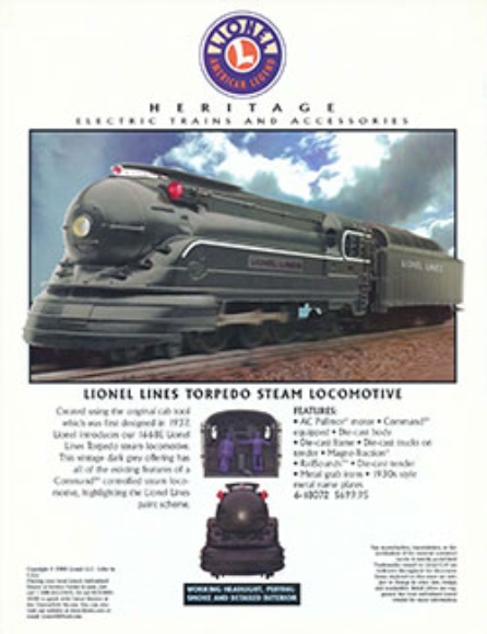 Picture of 1998llt - Lionel Lines Torpedo Flyer 