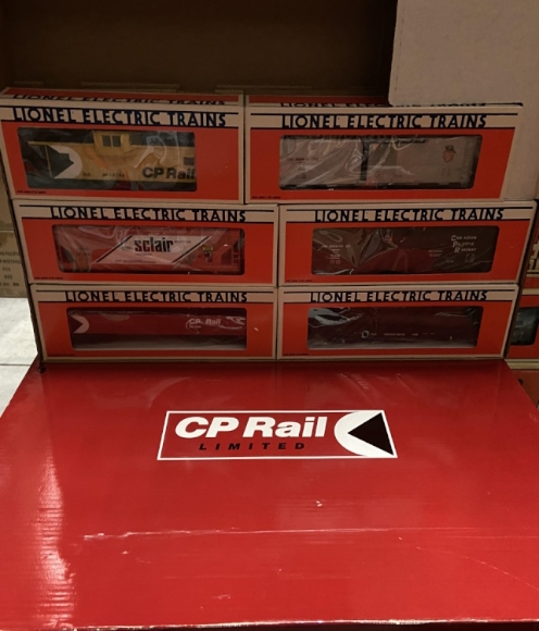 Picture of C.P. Rail St 'O' Freight Car Set ONLY