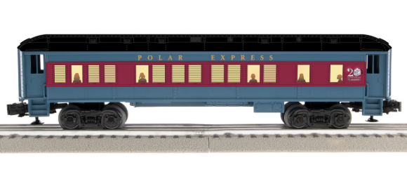 Picture of Lionel Polar Express 20th Anniversary Add-On Coach (Black Roof)