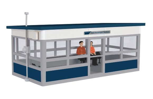 Picture of Lionel Amtrak Passenger Shelter