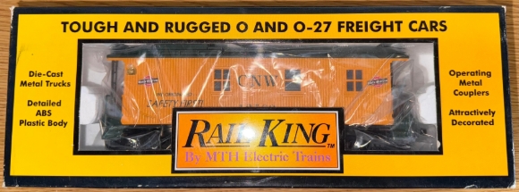 Picture of MTH RailKing Chicago & Northwestern Woodsided Caboose