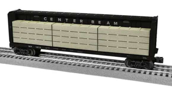 Picture of Western Pacific CenterBeam Flat Car #1412