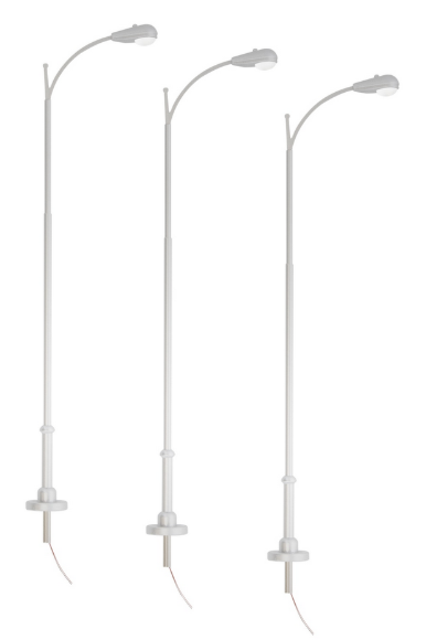 Picture of Lionel Single-Light Extended Pole 3-Pack