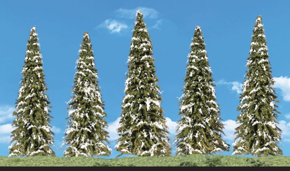 Picture of Snow Dusted Trees 5-pk (2 - 3.5")