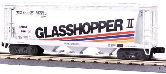 Picture of MTH Premier GlassHopper II 3-Bay Cylindrical Hopper