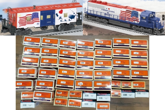 Picture of I Love Series Engine, Caboose, & 50 Boxcar - Complete Set