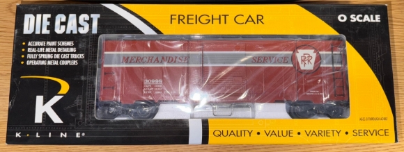 Picture of K-Line Pennsylvania Merchandise Service Die-Cast Boxcar