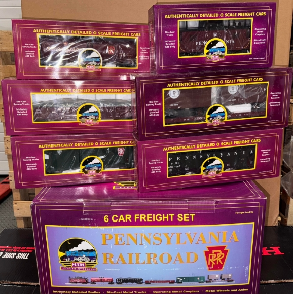 Picture of MTH Premier Pennsylvania 6-Car Freight Set