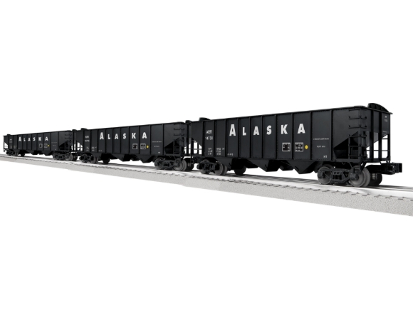Picture of Lionel Alaska 3-Bay Hopper w/ Peaked-Ends 3-pk A