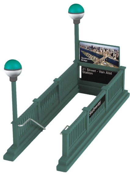 Picture of MTH RailKing Subway Entrance (21st Street - Van Alst Station)
