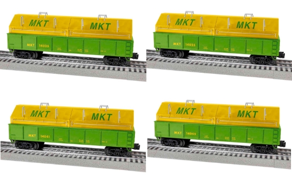 Picture of Lionel MKT Coil Gondola 4-pk 2043151 to 2043154