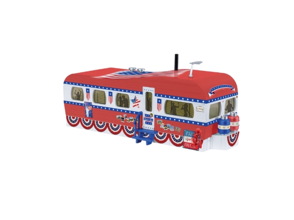 Picture of Lionel Patriotic Trailer Home