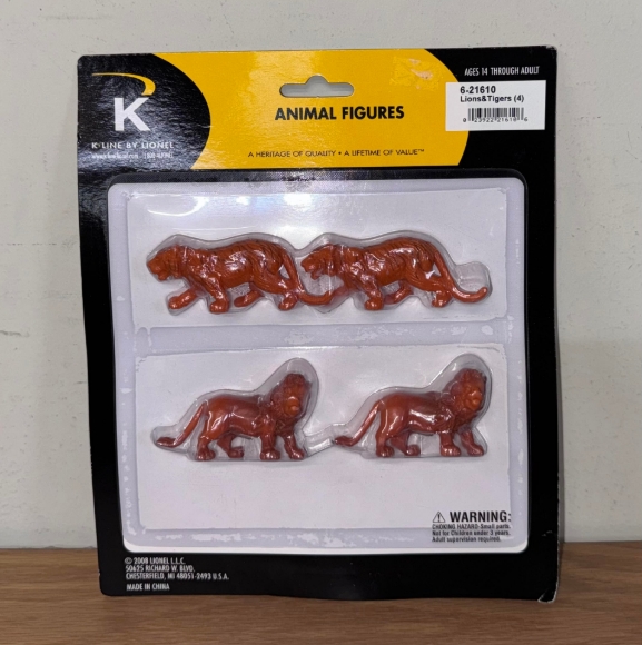Picture of K-Line Circus Animal Set - Lions & Tigers