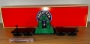 Picture of Lionel 16-Wheel Depressed Flatcar w/ Backshop Load 