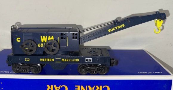 Picture of K-Line Western Maryland Bucyrus Crane Car
