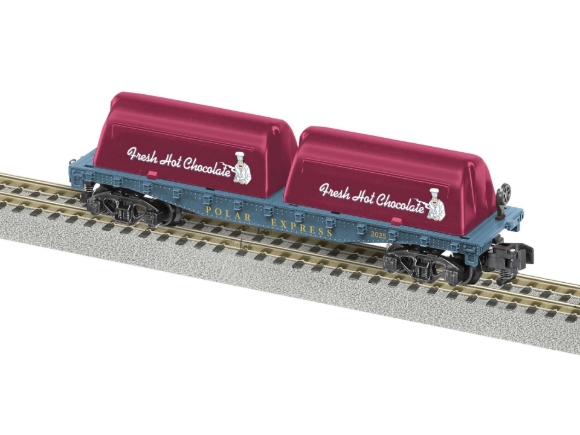 Picture of AF Polar Express Hot Chocolate Flat Car w/ Milk Containers