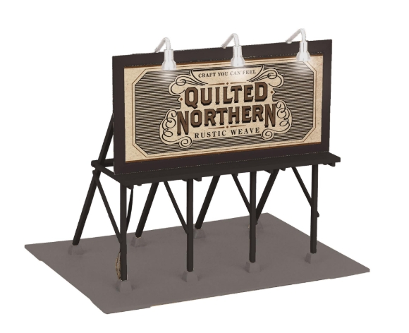 Picture of MTH RailKing Quilted Northern Lighted Billboard