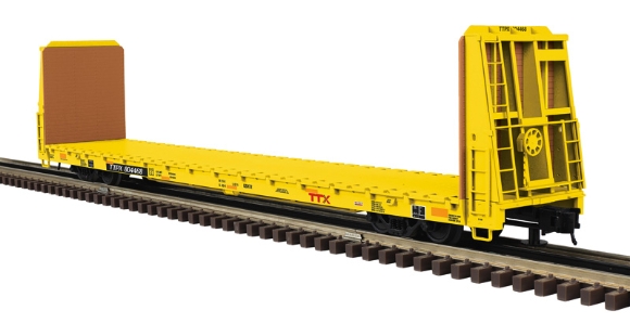 Picture of ATLAS 'Trainman' TTPX (New Logo) 62' Bulkhead Flat Car 