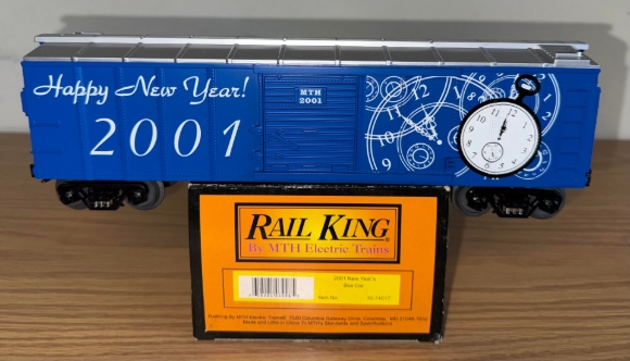 Picture of MTH RailKing New Year's 2001 Boxcar