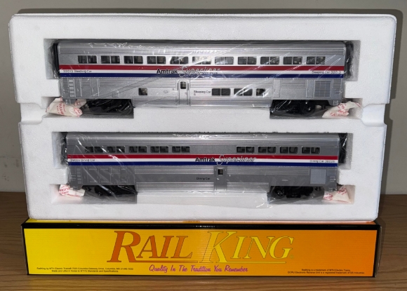 Picture of MTH RailKing Amtrak SuperLiner Passenger Car 2-pack