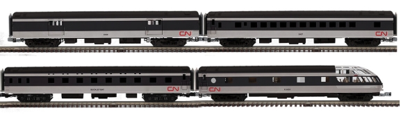 Picture of ATLAS Premier Canadian National 70' Streamlined 4-Car Passenger Set