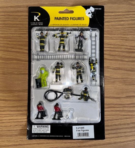 Picture of K-Line by Lionel Fire Fighter Figures (11 + accessories)